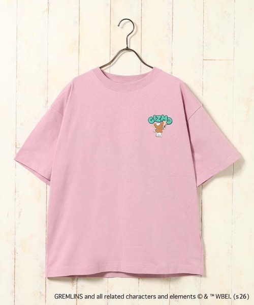 Bleu Bleuet(ブルーブルーエ)の「グレムリンサガラプリントTシャツ(Tシャツ/カットソー・レディース・ホワイト/ブラック/ピンク・L/M)」の3枚目の写真