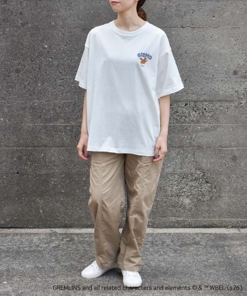 Bleu Bleuet(ブルーブルーエ)の「グレムリンサガラプリントTシャツ(Tシャツ/カットソー・レディース・ホワイト/ブラック/ピンク・L/M)」の18枚目の写真