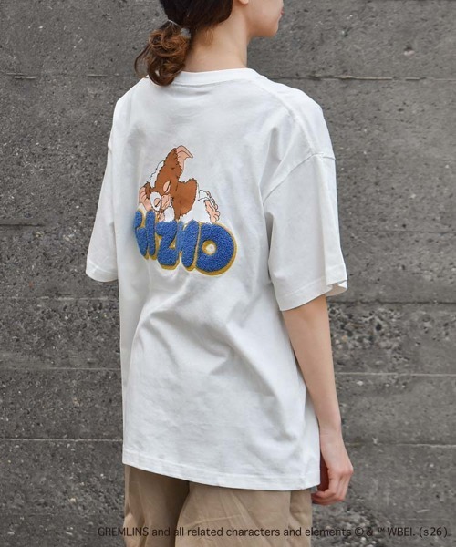Bleu Bleuet(ブルーブルーエ)の「グレムリンサガラプリントTシャツ(Tシャツ/カットソー・レディース・ホワイト/ブラック/ピンク・L/M)」の16枚目の写真