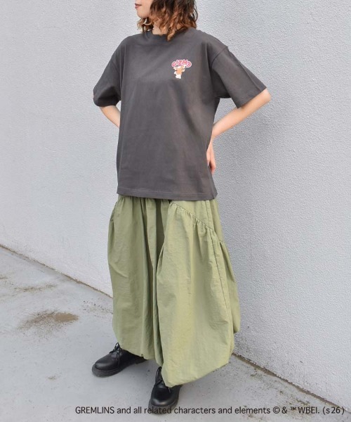 Bleu Bleuet(ブルーブルーエ)の「グレムリンサガラプリントTシャツ(Tシャツ/カットソー・レディース・ホワイト/ブラック/ピンク・L/M)」の10枚目の写真