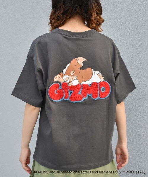 Bleu Bleuet(ブルーブルーエ)の「グレムリンサガラプリントTシャツ(Tシャツ/カットソー・レディース・ホワイト/ブラック/ピンク・L/M)」の12枚目の写真