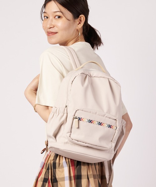 Arnold Palmer(アーノルドパーマー)の「APCH ファスナーリュック(バックパック/リュック・レディース・ブラック/ライトグレー/ネイビー・F)」の2枚目の写真