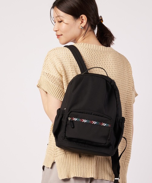 Arnold Palmer(アーノルドパーマー)の「APCH ファスナーリュック(バックパック/リュック・レディース・ブラック/ライトグレー/ネイビー・F)」の1枚目の写真