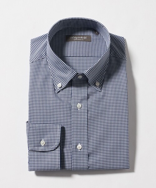 A DAY IN THE LIFE UNITED ARROWS(アデイインザライフユナイテッドアローズ)の「クールマックス クロス ボタンダウンシャツ-イージーケア-<A DAY IN THE LIFE>(シャツ/ブラウス・メンズ・ホワイト/その他3/その他1/その他2・L/M/XL/S)」の4枚目の写真