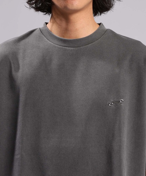 RAGEBLUE(レイジブルー)の「Pigment Tech One Point Stitch T-Shirt/ピグメント加工ダンボール刺繍Tシャツ(Tシャツ/カットソー・メンズ・ライトグリーン/ライトブルー/ホワイト/ダークグレー・LARGE/MEDIUM/SMALL)」の15枚目の写真