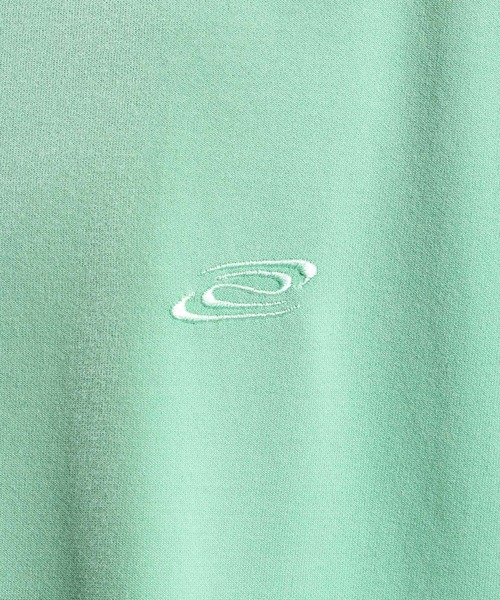 RAGEBLUE(レイジブルー)の「Pigment Tech One Point Stitch T-Shirt/ピグメント加工ダンボール刺繍Tシャツ(Tシャツ/カットソー・メンズ・ライトグリーン/ライトブルー/ホワイト/ダークグレー・LARGE/MEDIUM/SMALL)」の20枚目の写真