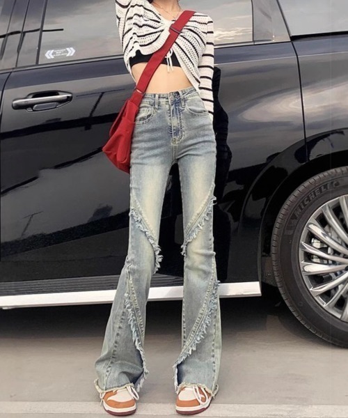 REBALANCE(リバランス)の「フレアデニムパンツ(デニムパンツ・レディース・A・SMALL/MEDIUM/LARGE)」の8枚目の写真
