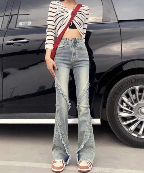 REBALANCE(リバランス)の「フレアデニムパンツ(デニムパンツ・レディース・A・SMALL/MEDIUM/LARGE)」の7枚目の写真