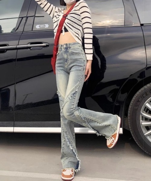 REBALANCE(リバランス)の「フレアデニムパンツ(デニムパンツ・レディース・A・SMALL/MEDIUM/LARGE)」の5枚目の写真