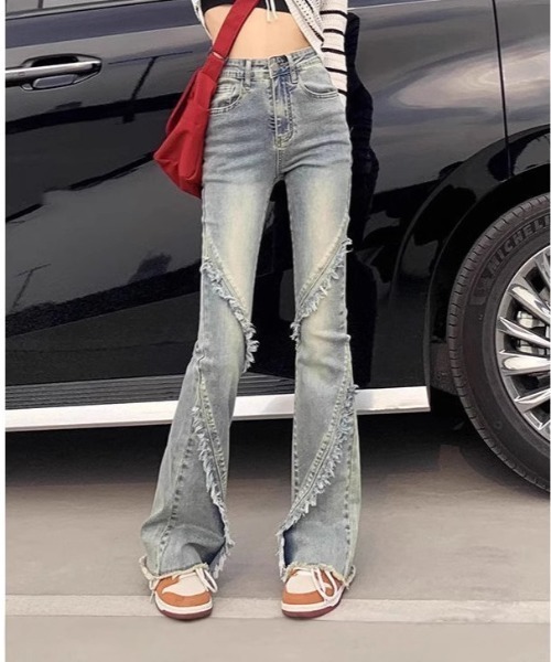 REBALANCE(リバランス)の「フレアデニムパンツ(デニムパンツ・レディース・A・SMALL/MEDIUM/LARGE)」の4枚目の写真
