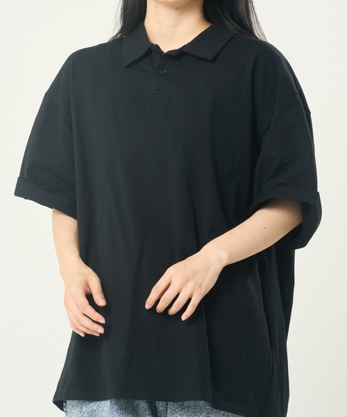 CORISCO(コリスコ)の「接触冷感ストレッチポロシャツ(M1)(Tシャツ/カットソー・メンズ・ホワイト/ブラック/ブルーグリーン/チャコールグレー・MEDIUM/X-LARGE/LARGE)」の3枚目の写真