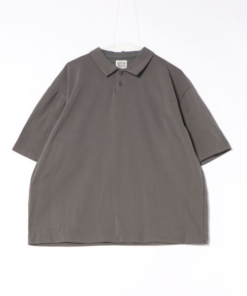 CORISCO(コリスコ)の「接触冷感ストレッチポロシャツ(M1)(Tシャツ/カットソー・メンズ・ホワイト/ブラック/ブルーグリーン/チャコールグレー・MEDIUM/X-LARGE/LARGE)」の13枚目の写真