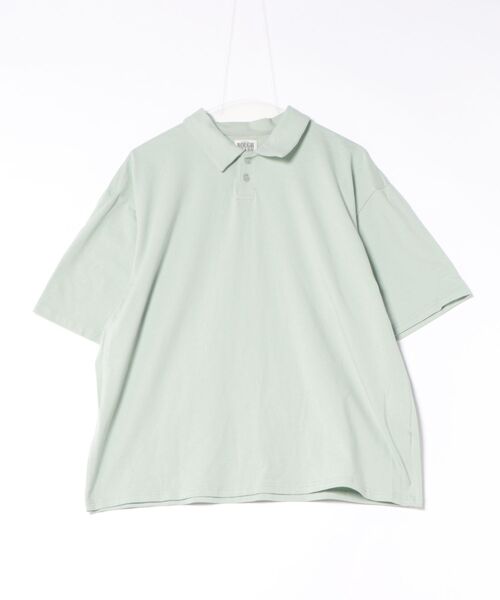 CORISCO(コリスコ)の「接触冷感ストレッチポロシャツ(M1)(Tシャツ/カットソー・メンズ・ホワイト/ブラック/ブルーグリーン/チャコールグレー・MEDIUM/X-LARGE/LARGE)」の16枚目の写真
