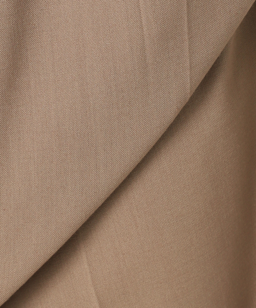 journal standard L'essage（ジャーナルスタンダードレサージュ）の「《セットアップ可》POPLIN ダブルタックパンツ（スラックス・レディース・ベージュ/チャコールグレー・38/36）」の12枚目の写真