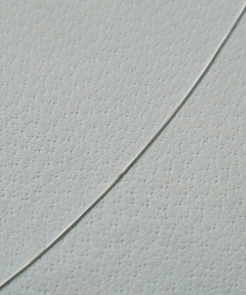 SHENERY（シーナリー）の「シルバーラリエットネックレス（ネックレス・レディース・ブラック・FREE）」の9枚目の写真