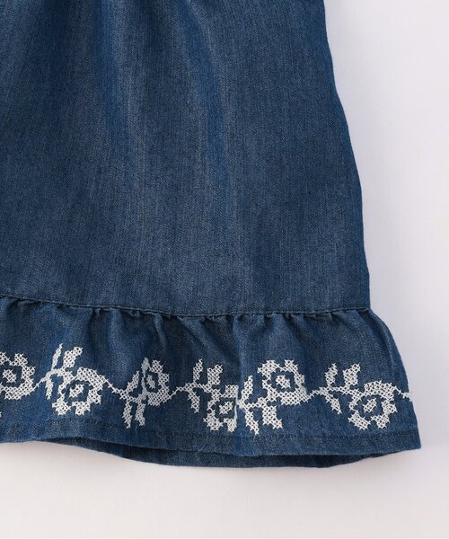 Seraph(セラフ)の「【リンク】2wayクロス刺繍ブラウス(シャツ/ブラウス・キッズ・アイボリー/ブラック/ブルー・140/130/120/110/100/90/80)」の15枚目の写真