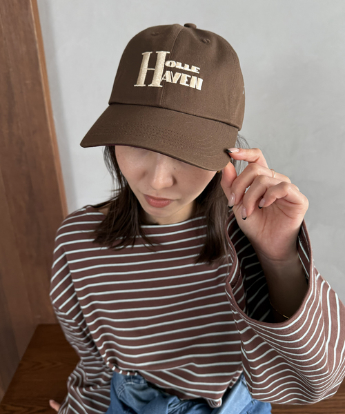 LY(エルワイ)の「《追加》【LY / エルワイ】ブーケンキャップ(キャップ・レディース・ベージュ/ブラウン・FREE)」の2枚目の写真