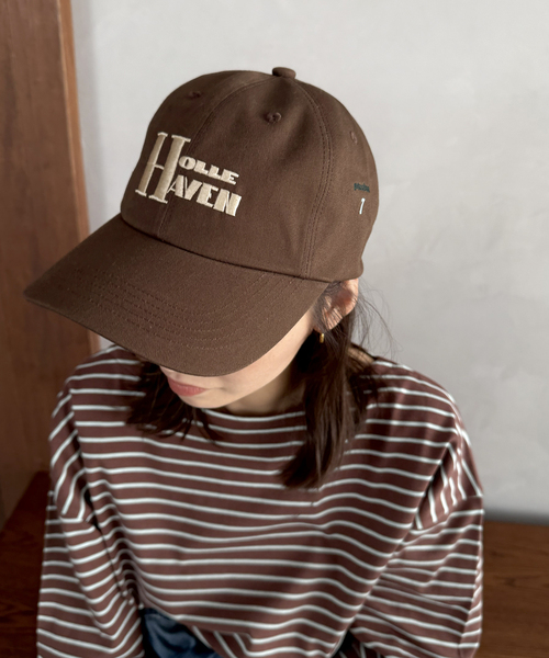 LY(エルワイ)の「《追加》【LY / エルワイ】ブーケンキャップ(キャップ・レディース・ベージュ/ブラウン・FREE)」の4枚目の写真