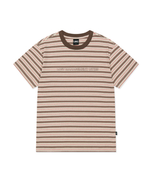 LMC( )��MULTI STRIPE TEE brown(T�V���c/�J�b�g�\�[)