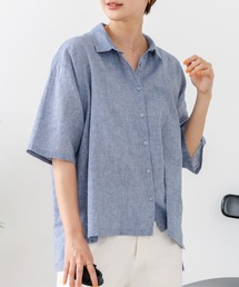 オフショルダー リネン・麻」に該当するシャツ/ブラウスファッション