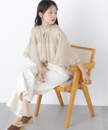 N.(N. Natural Beauty Basic) | エンブロイダリーツイルパンツ(その他パンツ)
