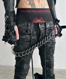 YIKAI LABORATORY（イカイラボラトリー）の「【YIKAI LABORATORY】antiue 00ring  calfskin  belt  / 【イカイラボラトリー】アンティークリングレザーベルト（ベルト）」