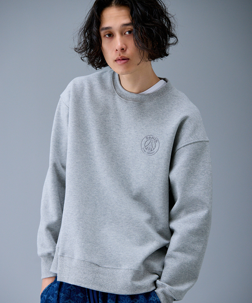 PARIS SAINT-GERMAIN（パリサンジェルマン）の「【Paris Saint-Germain / パリ・サン＝ジェルマン】 JP DUAL LAYER CREW（スウェット・メンズ・ブラック/ライトグレー/ネイビー・SMALL/X-LARGE/LARGE/MEDIUM）」の3枚目の写真