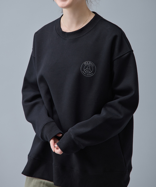 PARIS SAINT-GERMAIN（パリサンジェルマン）の「【Paris Saint-Germain / パリ・サン＝ジェルマン】 JP DUAL LAYER CREW（スウェット・メンズ・ブラック/ライトグレー/ネイビー・SMALL/X-LARGE/LARGE/MEDIUM）」の19枚目の写真