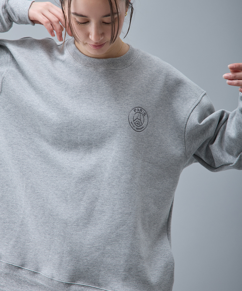 PARIS SAINT-GERMAIN（パリサンジェルマン）の「【Paris Saint-Germain / パリ・サン＝ジェルマン】 JP DUAL LAYER CREW（スウェット・メンズ・ブラック/ライトグレー/ネイビー・SMALL/X-LARGE/LARGE/MEDIUM）」の5枚目の写真