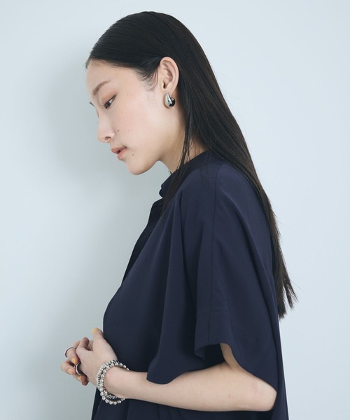 LEPSIM(レプシィム)の「マルメリヨークミディワンピースSS 647481(ワンピース・レディース・チャコールグレー/ベージュ系その他/ネイビー/アイボリー/ブラウン・FREE)」の22枚目の写真