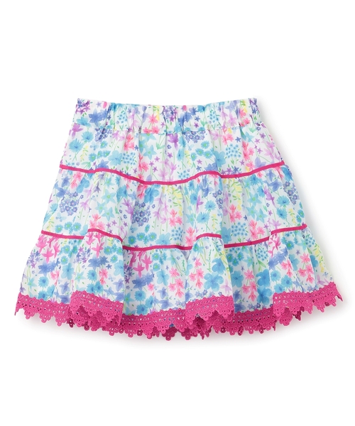ANNA SUI mini(アナスイ・ミニ)の「風をまとう Resort Floral スカパン(その他パンツ・キッズ・ネイビー/ホワイト・L(145-155cm)/M(115-125cm)/S(100-110cm)/L(130-140cm))」の3枚目の写真