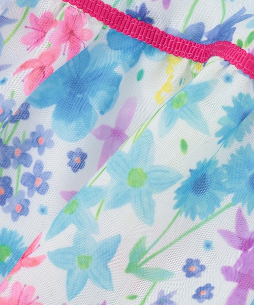 ANNA SUI mini(アナスイ・ミニ)の「風をまとう Resort Floral スカパン(その他パンツ・キッズ・ネイビー/ホワイト・L(145-155cm)/M(115-125cm)/S(100-110cm)/L(130-140cm))」の8枚目の写真
