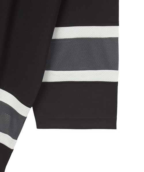 X-girl(エックスガール)の「HOCKEY SHIRT DRESS(ワンピース・レディース・ネイビー/ブラウン/ブラック・M/S)」の9枚目の写真