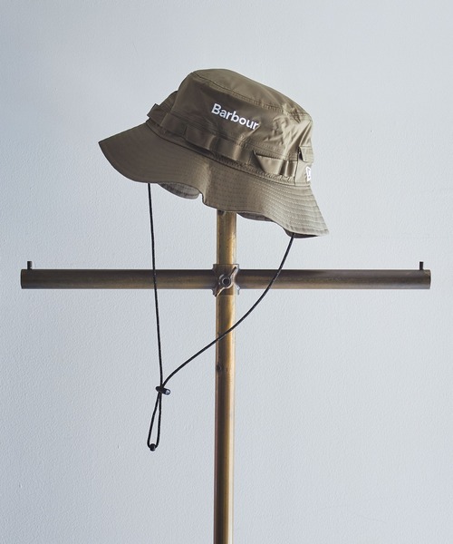 NEW ERA(ニューエラ)の「(Barbour x NEWERA) ADVENTURE Barbour ZAMZA(ハット・レディース・ブラック/カーキ・FREE)」の2枚目の写真