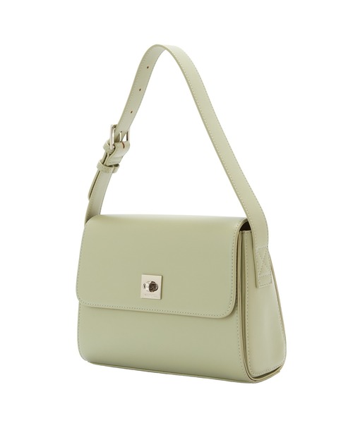 MILKFED.(ミルクフェド)の「TRAPEZOID SHOULDER BAG(ショルダーバッグ・レディース・ブラウン/ライトグリーン/ブラック・ONE SIZE)」の10枚目の写真