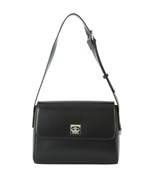 MILKFED.(ミルクフェド)の「TRAPEZOID SHOULDER BAG(ショルダーバッグ・レディース・ブラウン/ライトグリーン/ブラック・ONE SIZE)」の13枚目の写真