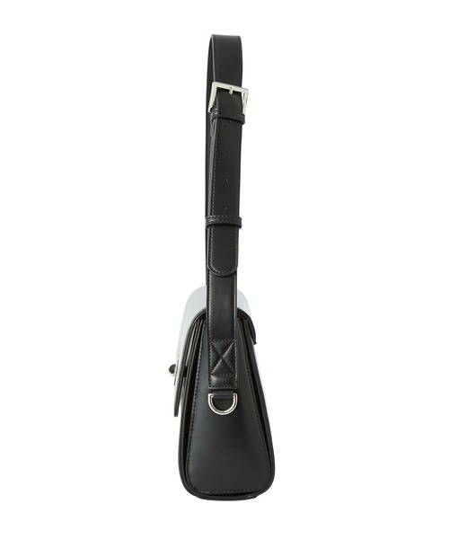 MILKFED.(ミルクフェド)の「TRAPEZOID SHOULDER BAG(ショルダーバッグ・レディース・ブラウン/ライトグリーン/ブラック・ONE SIZE)」の14枚目の写真