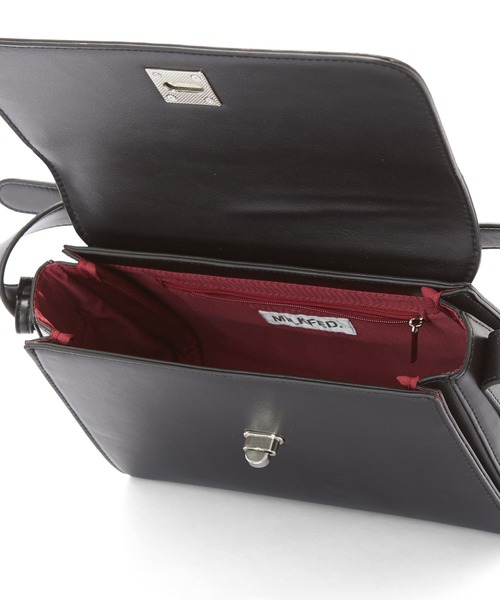 MILKFED.(ミルクフェド)の「TRAPEZOID SHOULDER BAG(ショルダーバッグ・レディース・ブラウン/ライトグリーン/ブラック・ONE SIZE)」の20枚目の写真