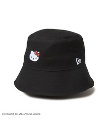 NEW ERA | ニューエラ【NEW ERA】- ハローキテ  バケットハット 【BUCKET01 SB KITTY FACE BLACK 14348609】(ハット)