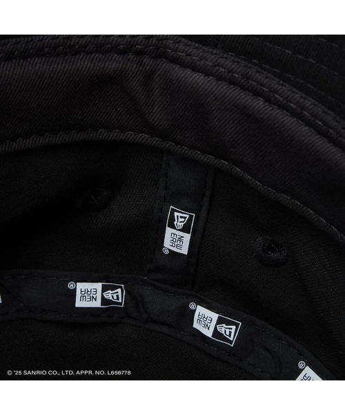 NEW ERA(ニューエラ)の「ニューエラ【NEW ERA】- ハローキテ バケットハット 【BUCKET01 SB KITTY FACE BLACK 14348609】(ハット・レディース・ブラック・S/M/M/L)」の8枚目の写真