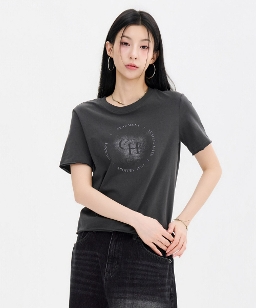 CHASECULT(チェイスカルト)の「レディースグラフィックTシャツ-FBRG5891D0L(Tシャツ/カットソー・レディース・チャコールグレー・85/90)」の5枚目の写真