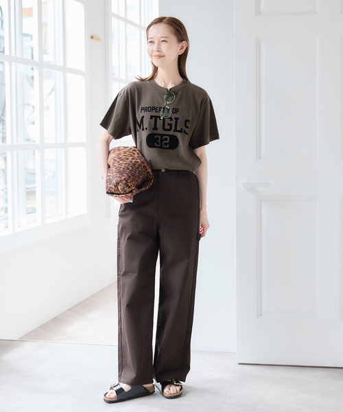 U by SPICK&SPAN（ユーバイスピックアンドスパン）の「《追加》GULFCOAST SPORTSWEAR/ガルフコーストスポーツウェア ロゴTEE 2（Tシャツ/カットソー・レディース・ブラック系その他・MEDIUM）」の7枚目の写真