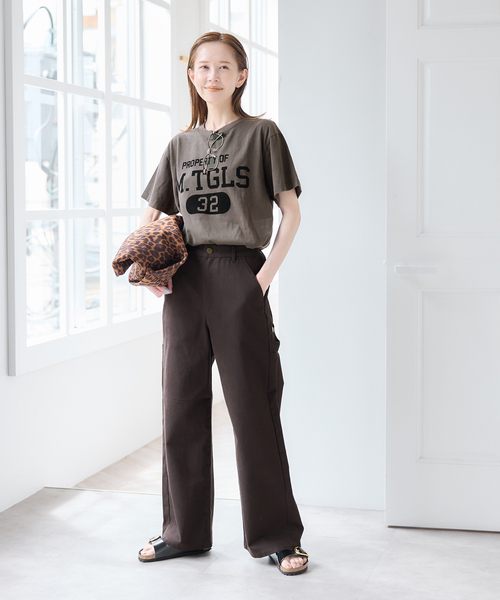 U by SPICK&SPAN（ユーバイスピックアンドスパン）の「《追加》GULFCOAST SPORTSWEAR/ガルフコーストスポーツウェア ロゴTEE 2（Tシャツ/カットソー・レディース・ブラック系その他・MEDIUM）」の8枚目の写真