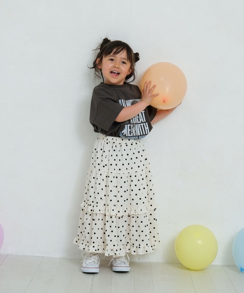 LEPSIM（レプシィム）の「【KIDS】アソートフリルスカート　671858（スカート・キッズ・ブラック/アイボリー・120/130/140）」の14枚目の写真