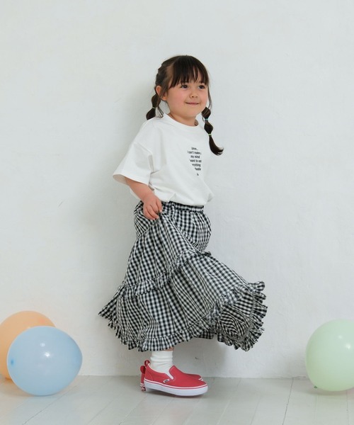 LEPSIM（レプシィム）の「【KIDS】アソートフリルスカート　671858（スカート・キッズ・ブラック/アイボリー・120/130/140）」の9枚目の写真
