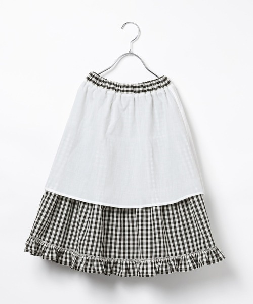 LEPSIM（レプシィム）の「【KIDS】アソートフリルスカート　671858（スカート・キッズ・ブラック/アイボリー・120/130/140）」の19枚目の写真