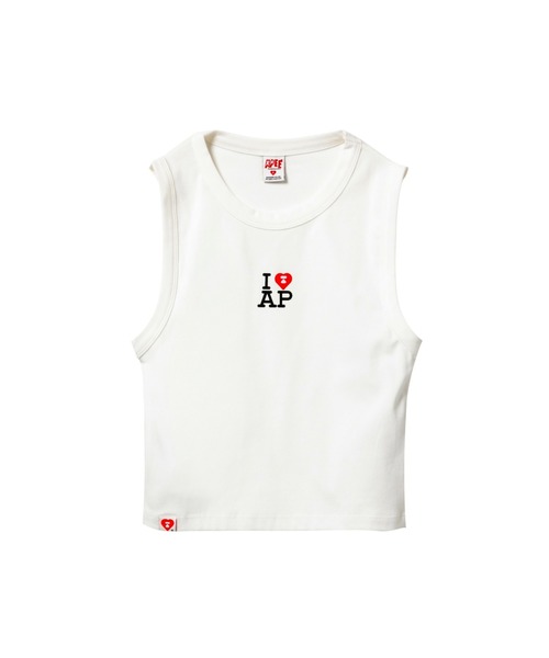 APEE LOGO TANK TOP（タンクトップ）｜A BATHING APE（アベイシング