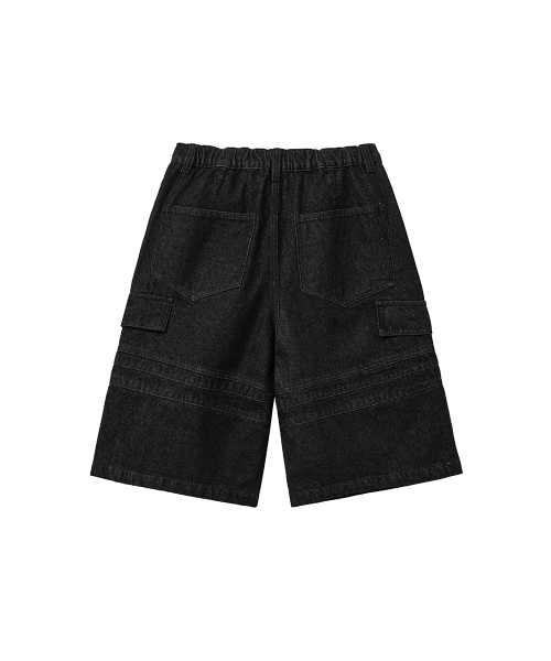 INTEMPOMOOD(インテンポムード)の「フィールドパラシュートバミューダパンツ_ブラック(その他パンツ・メンズ・ブラック・MEDIUM/LARGE)」の6枚目の写真