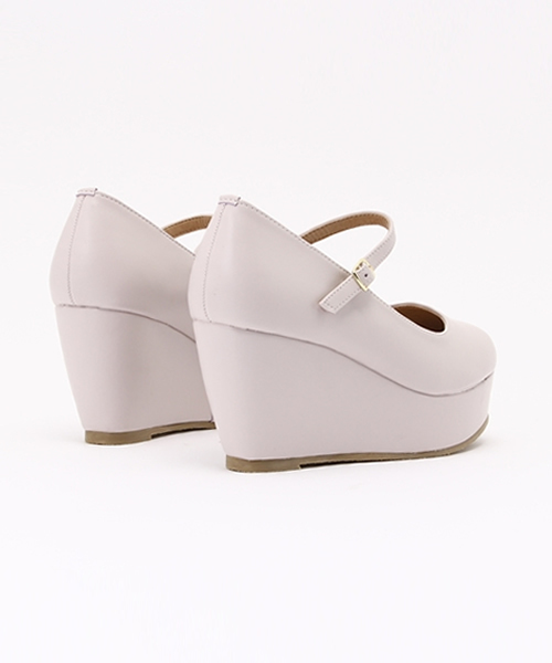 one after another NICE CLAUP（ワンアフターアナザーナイスクラップ）の「【ナイスクラップ】厚底パンプス（パンプス・レディース・ピンクベージュ/ライトグレー/ブラック・SMALL/MEDIUM/LARGE）」の12枚目の写真