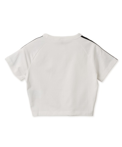 adidas(アディダス)の「adidas SST BABY TEE / アディダス SST ベビー Tシャツ(Tシャツ/カットソー・レディース・ホワイト・S/M/L)」の7枚目の写真